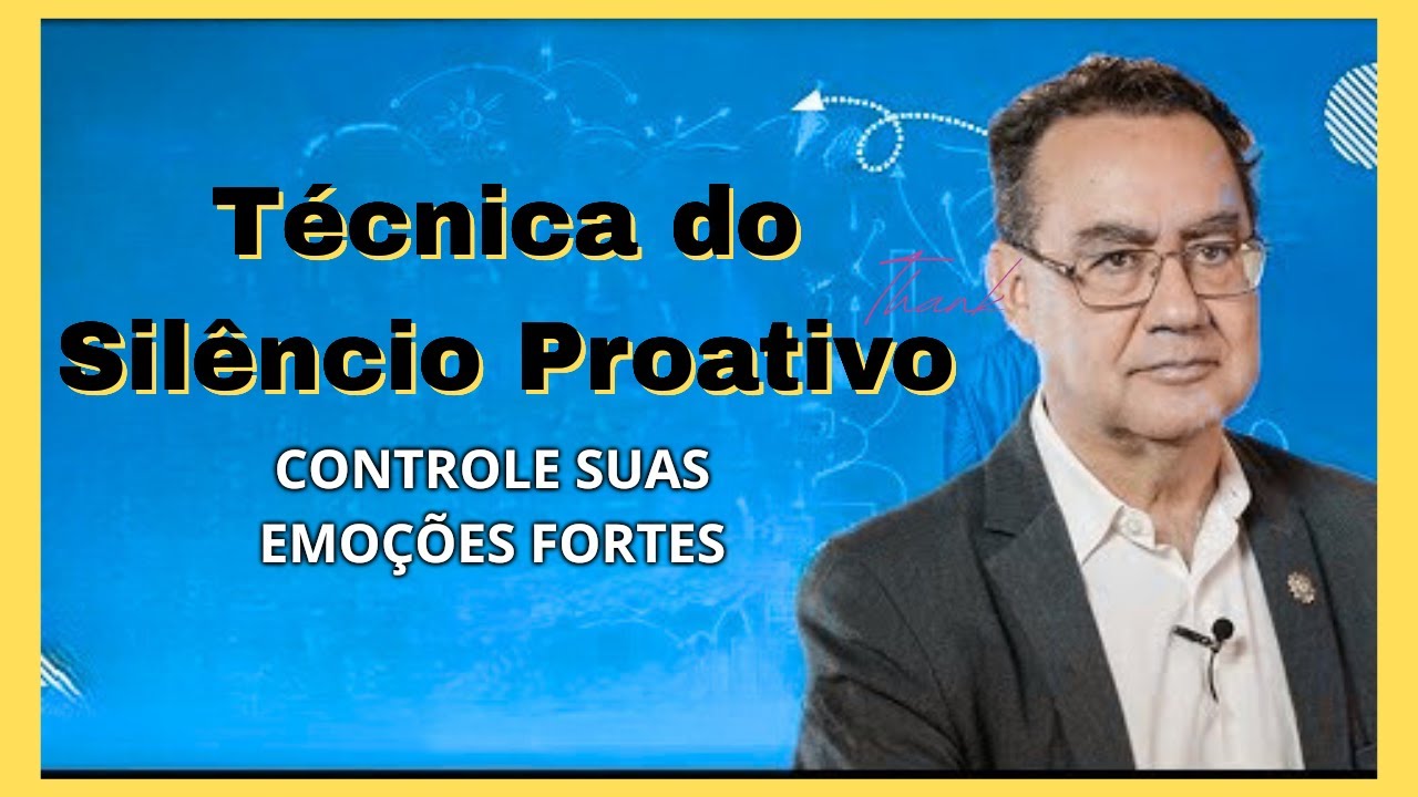 Augusto Cury Revela a Técnica do Silêncio Proativo Para Controlar Ansiedade e Emoções Fortes
