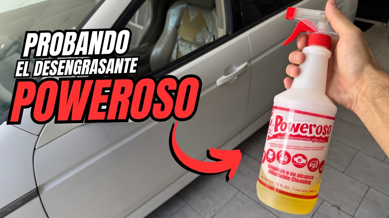 PROBANDO EL DESENGRASANTE POWEROSO | LA COPIA DEL AWESOME