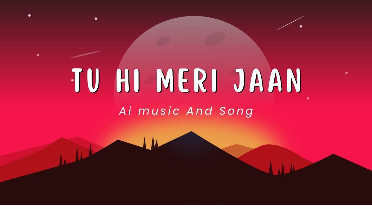 🎶 Tu Hi Meri Jaan - A Soulful Ode to Love 💖 Ai Song