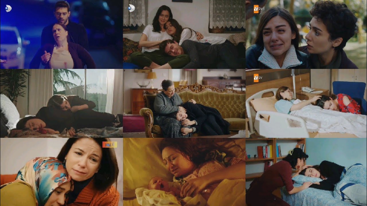 الأمهات في الدراما التركية|| رسالة إلى أمي + قصيدة أمي