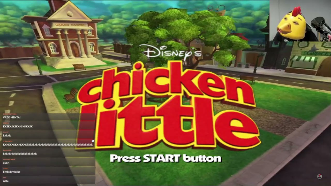 Luan Gameplay Live Jogando Galinho Chicken Little