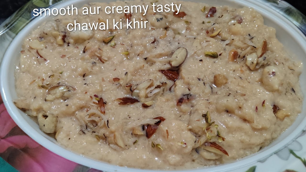 Itni creamy itni testi kheer ek bar khakar  deewane ban jaenge 😋 TRAI Karen#chawal ki khir