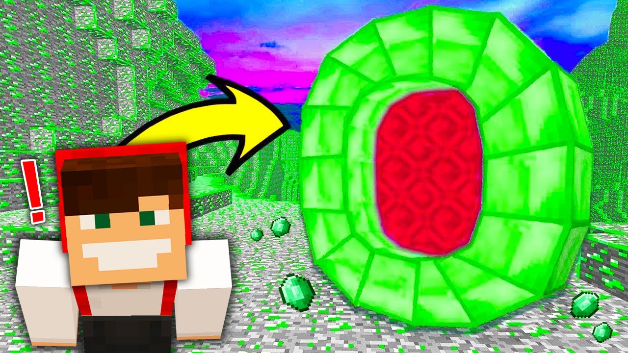 GPLAY ODKRYWA NAJRZADSZY EMERALDOWY PORTAL W MIENCRAFT?!