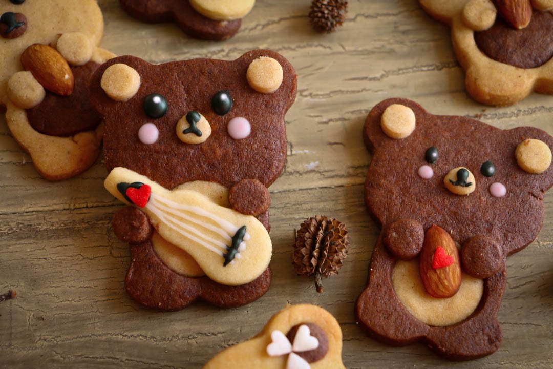 Teddy Bear Cookies ♥ Chokolat Pimienta