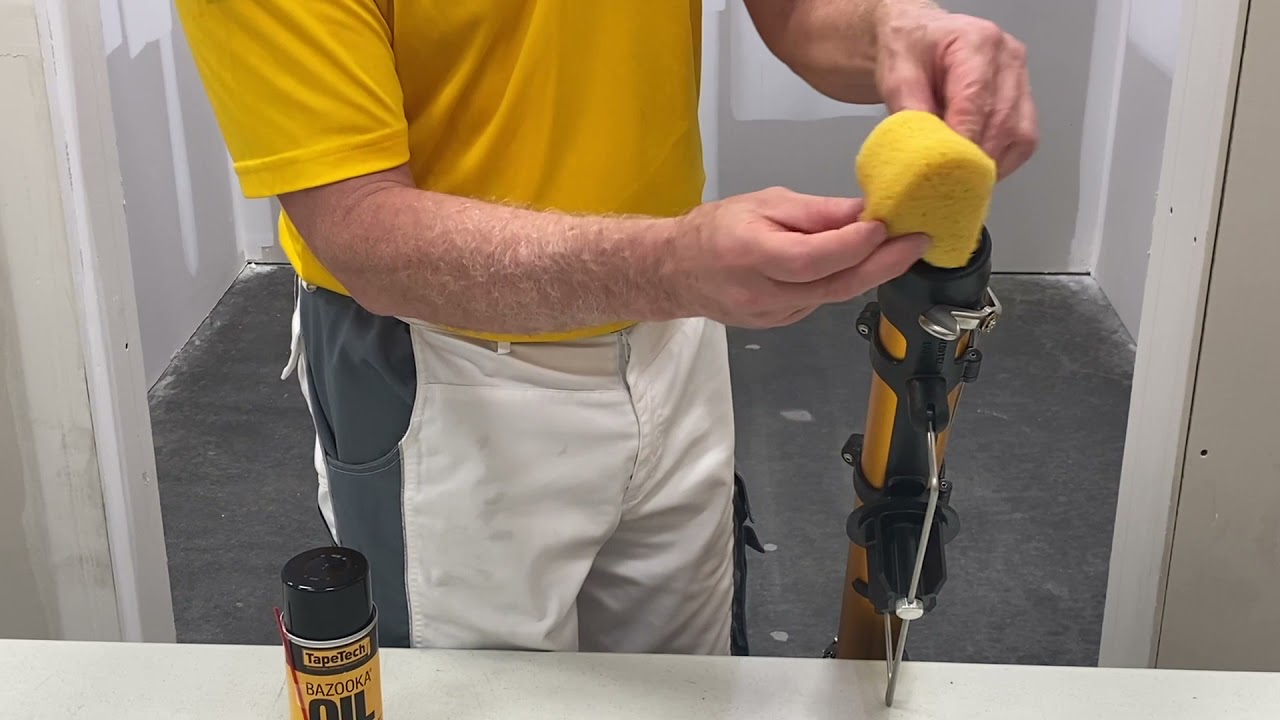 TapeTech Quick Tool Tips - How to keep the inside of your Automatic Taper tube from drying out