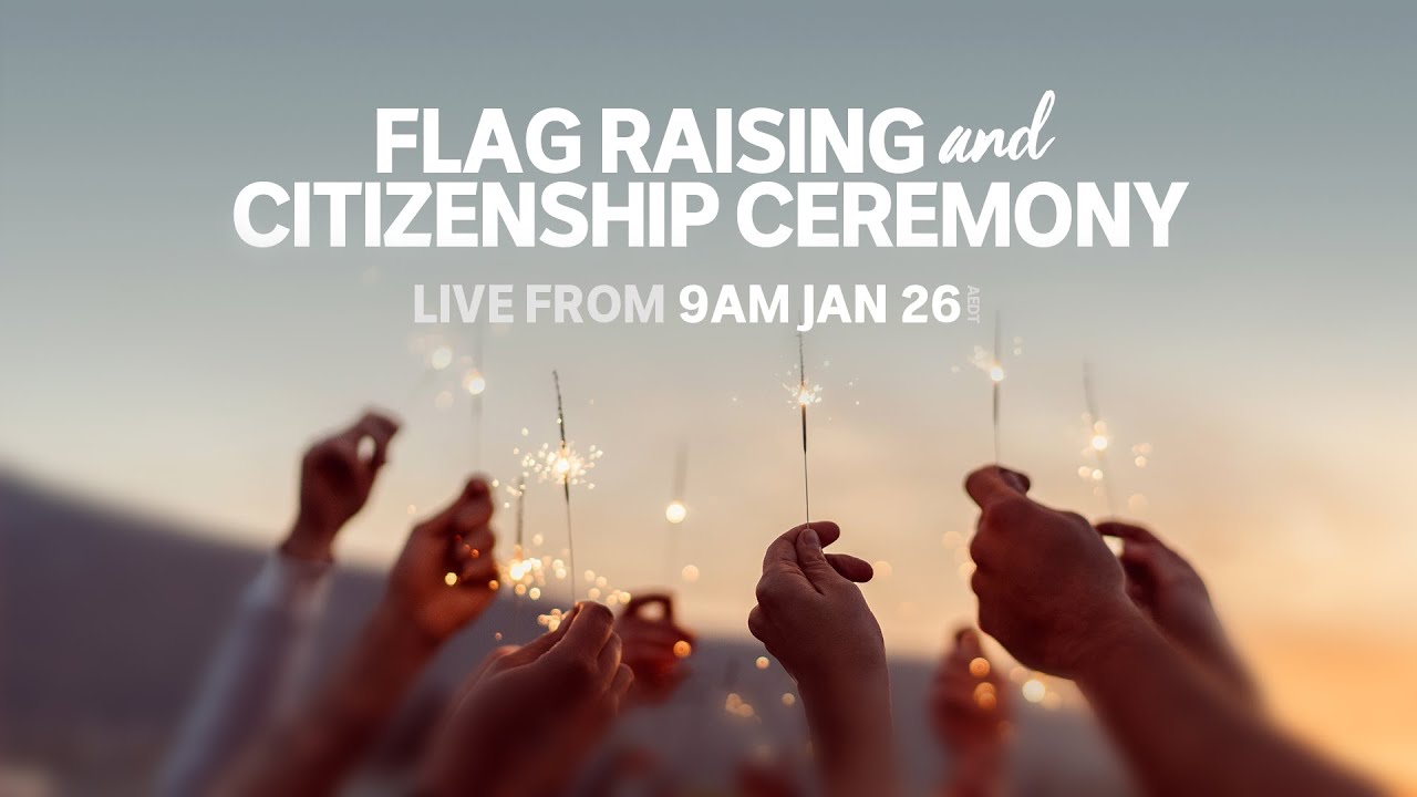 Australia Day 2020 LIVE: Flag raising and citizenship ceremony
