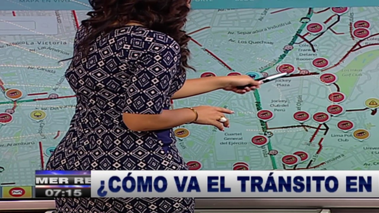 Marisel Linares Trafico de Lima/ ATV+ Noticias
