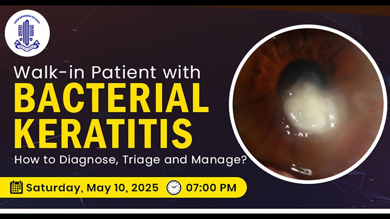 Walk-in Patient with Bacterial Keratitis