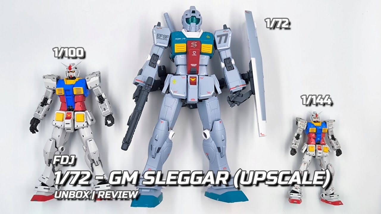 [REVIEW] FLASH MODEL / FDJ - 1/72 GM SLEGGAR (UPSCALE)