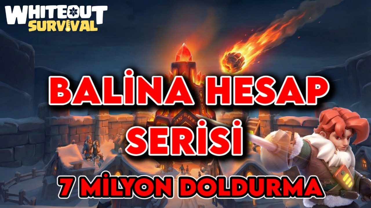 BALİNA HESAP 6 . BÖLÜM  | AYDA 1 MİLYON HARCANMIŞ  - ShottaJD  - WHİTEOUT SURVİVAL