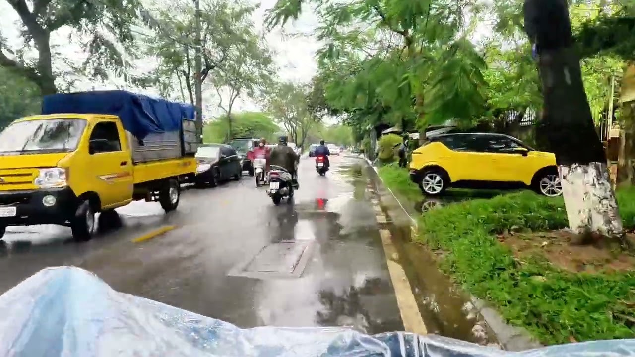HUẾ 10/3 MƯA SƯỚT MƯỚT ĐI CHỢ HUẾ BẾN NGỰ AN CỰU