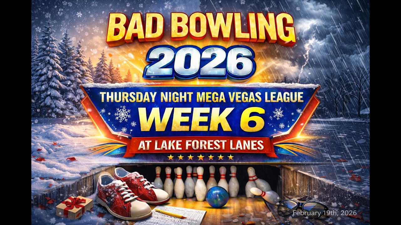 Thursday Night Mega Vegas Week 6! (2/19/2026) at Lake Forest Lanes
