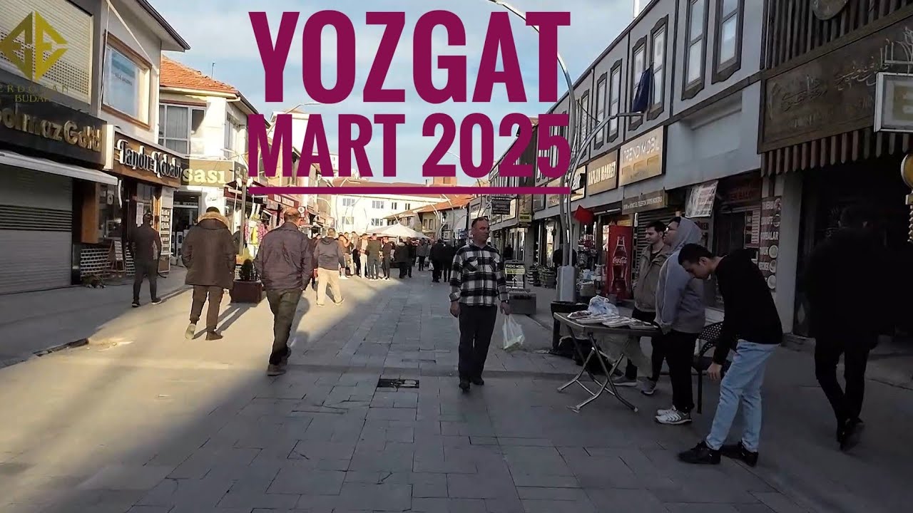 İFTARA 1 SAAT KALA YOZGAT SOKAKLARI