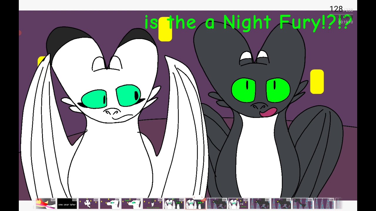 Toothless x light fury   FULL