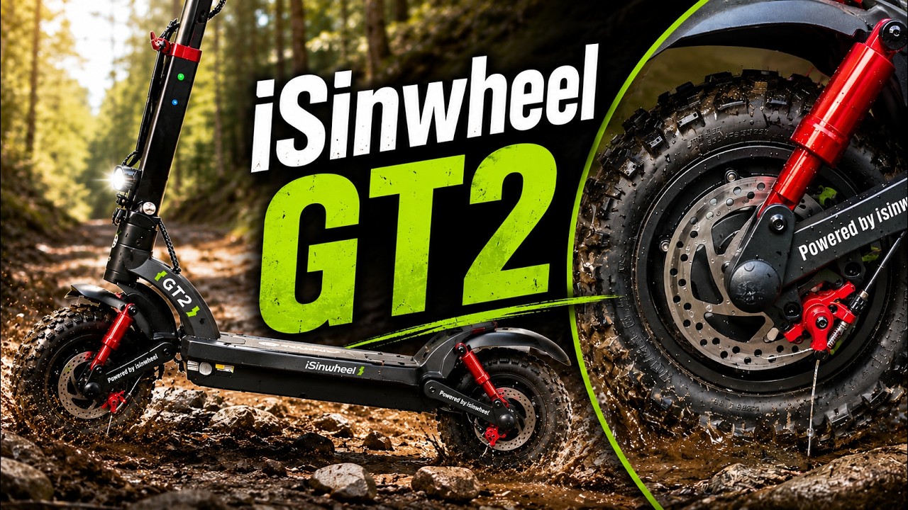 iSinwheel GT2 Electric Scooter Review | Fast, Smooth but Off-Road? #iSinwheel #ElectricScooter
