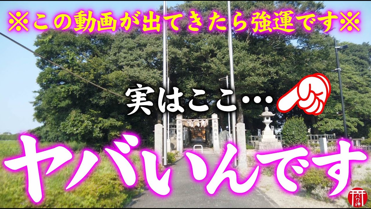 【✨女神さま降臨】※見たら1分以内に再生して下さい⚠️もし逃したら二度とありません※見たあと良いことが起こります。本当に不思議なパワースポットです🌈✨⛩️福岡県志登神社神社【遠隔参拝】【リモート参拝】