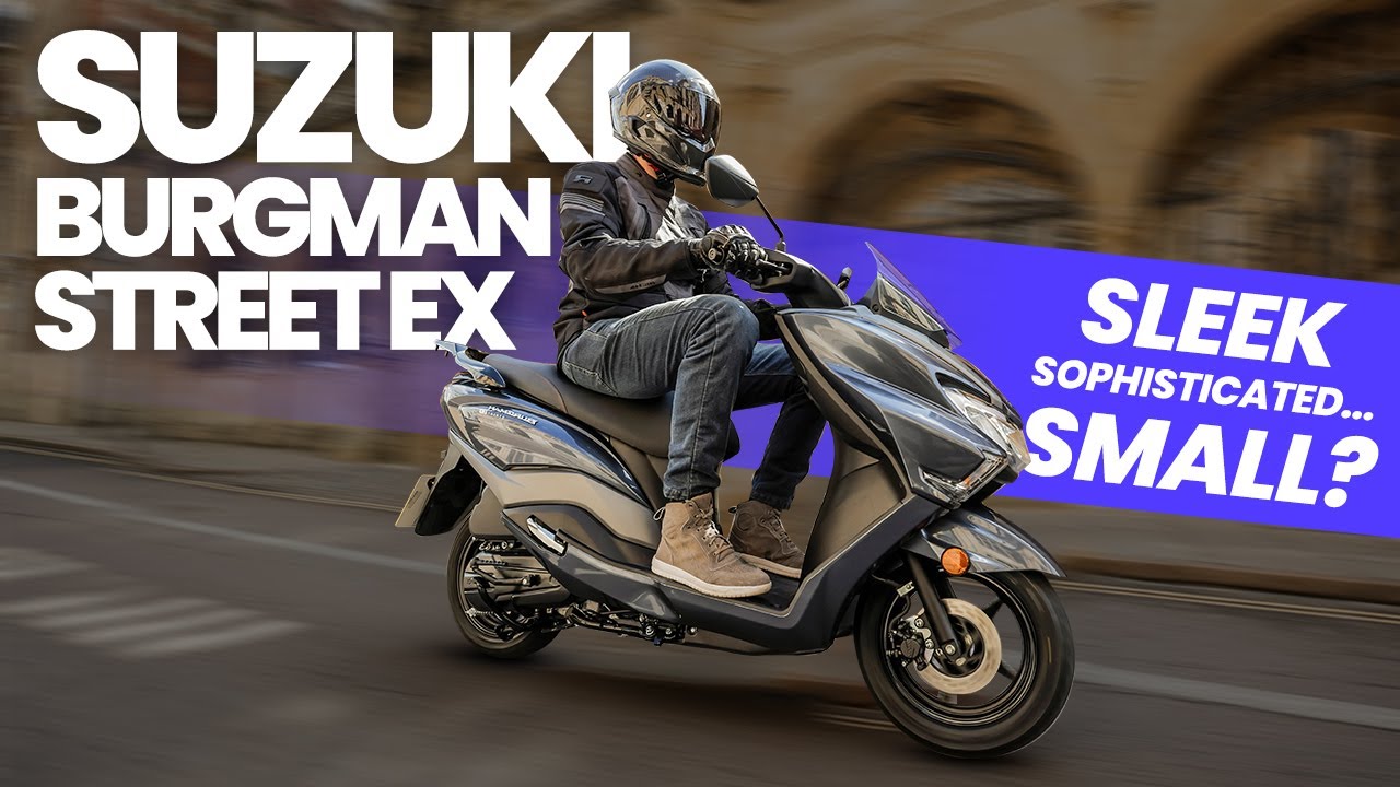 Обзор Suzuki Burgman Street 125EX!