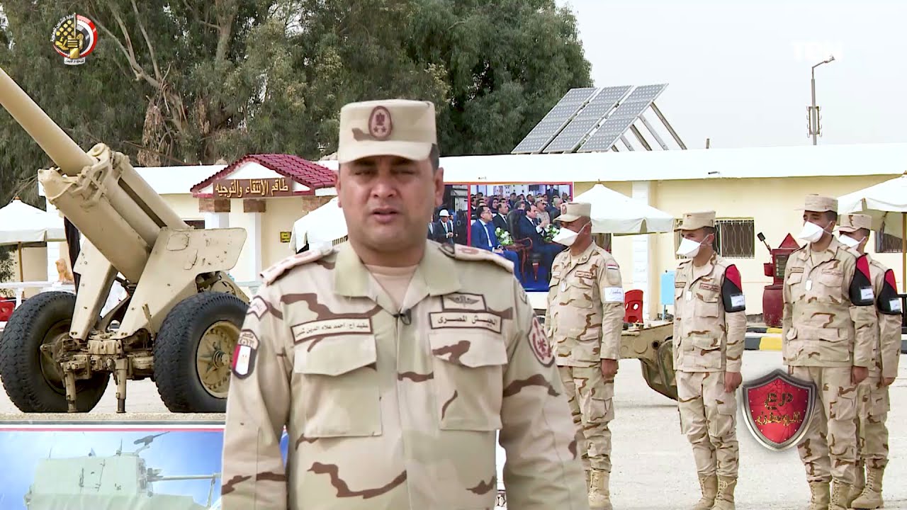 لقاء خاص مع عقيد أ ح أحمد علاء شلبي قائد مركز تدريب المدفعية بالهايكستب في ساحة التدريب