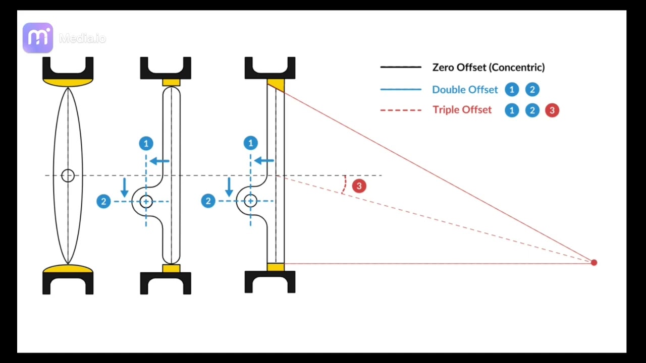 Eccentric Butterfly valves