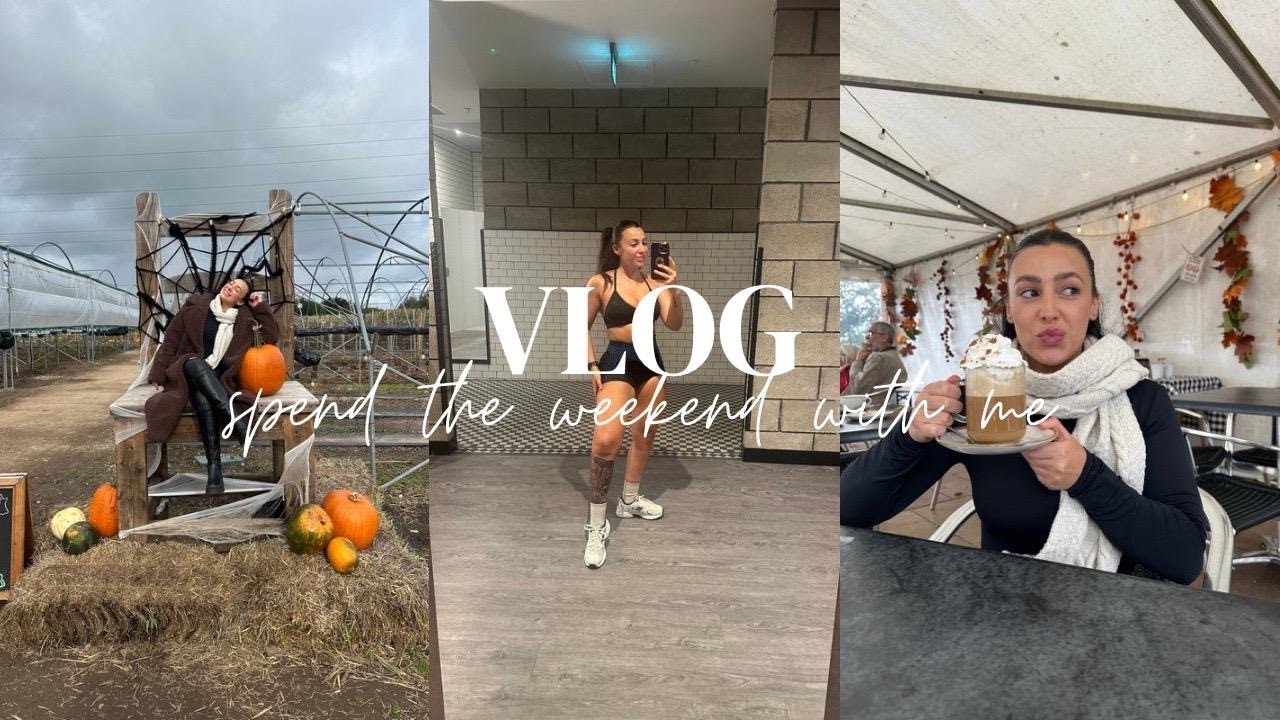 Spend the Weekend With Me | I Tried Merry Hill’s NEW Gym + Pumpkin Picking 🍂✨