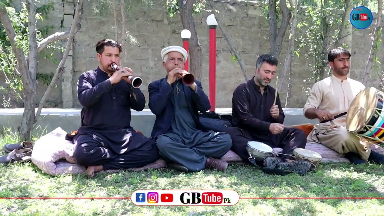 ghizer local cultural hareep  _  shina Desi Band performance