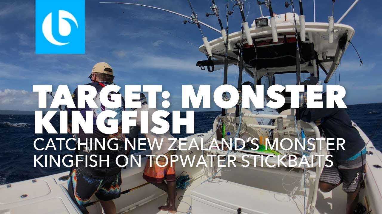 Catching New Zealand's Monster Kingfish on Topwater Stickbaits