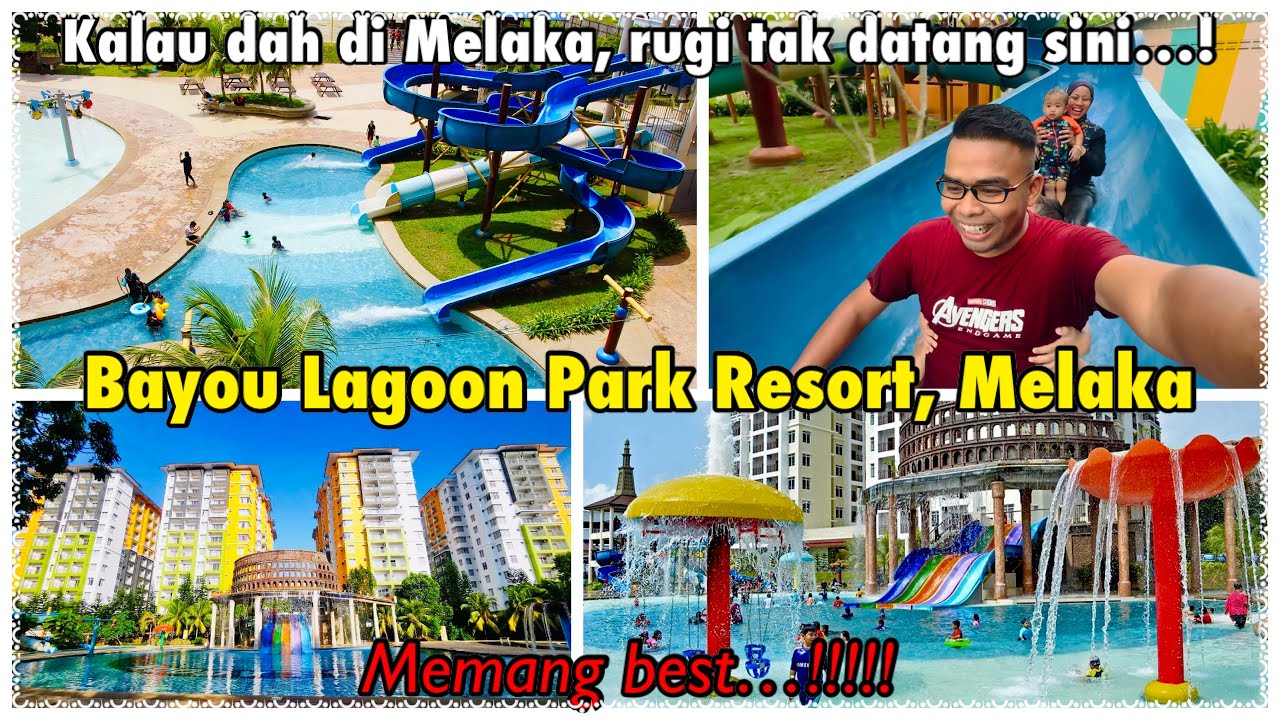 Bayou Lagoon Park Resort, Melaka (TEMPAT MELANCONG MENARIK MALAYSIA) MALAYSIA TOURISM