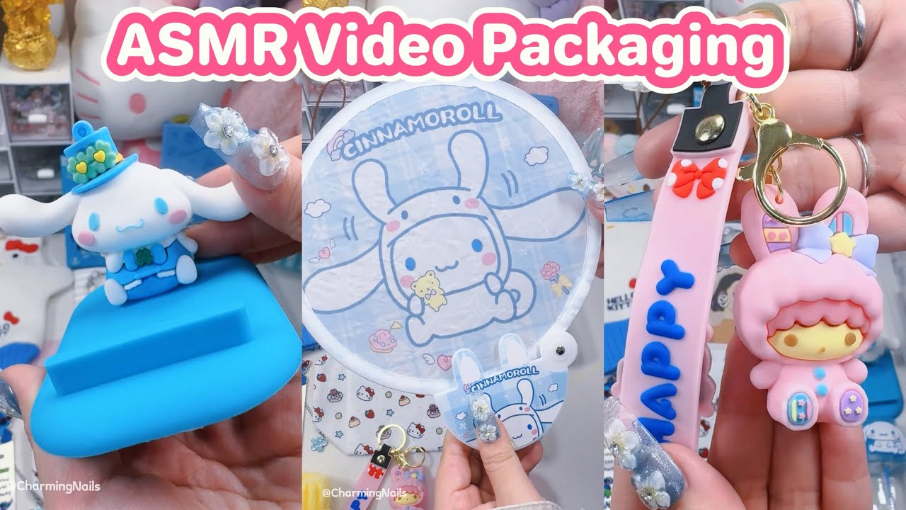 ASMR packaging Susane T’s first order