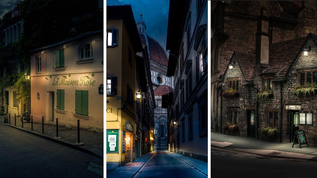 Lightroom Tutorial Dark Moody - Day to Night 