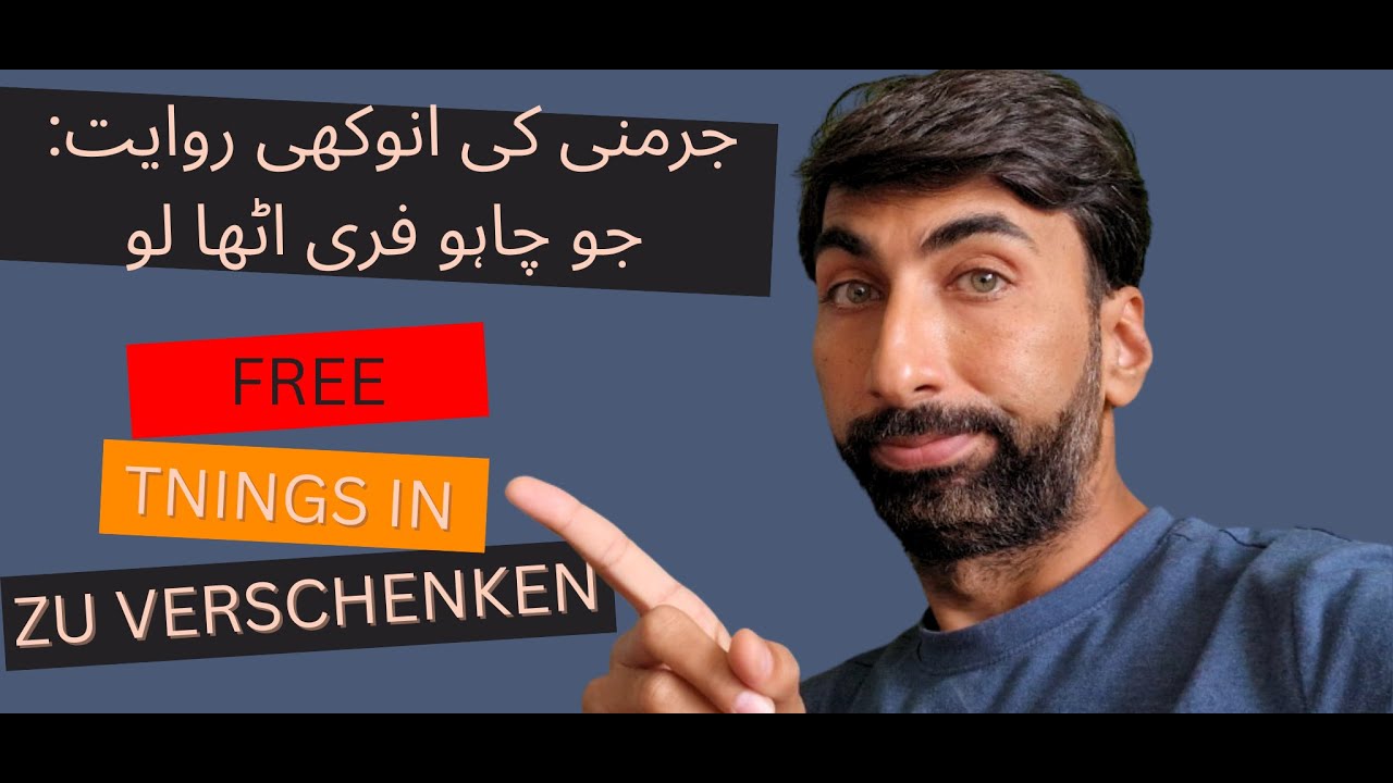 Life in Germany 🇩🇪 | Zu Verschenken &ndash; Free Stuff on the Streets