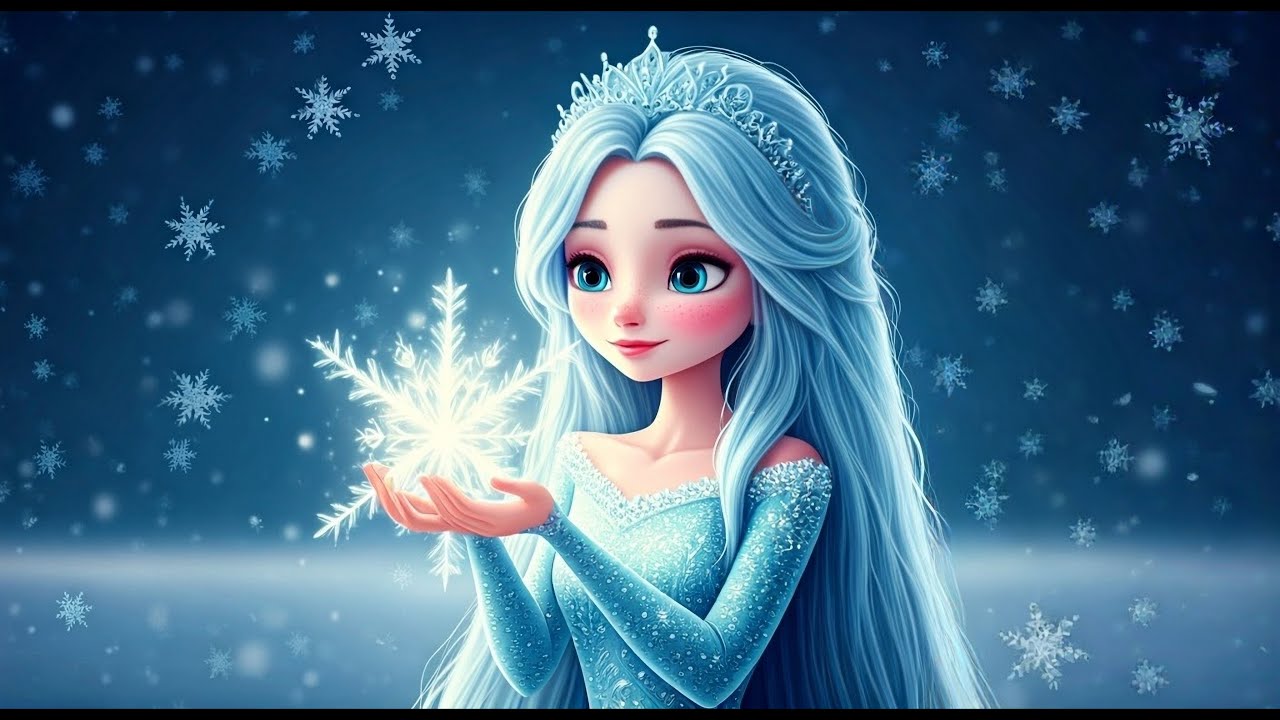 Kids Sleep Meditation ~ The Magical Ice Princess ❄️ FROZEN Bedtime Story