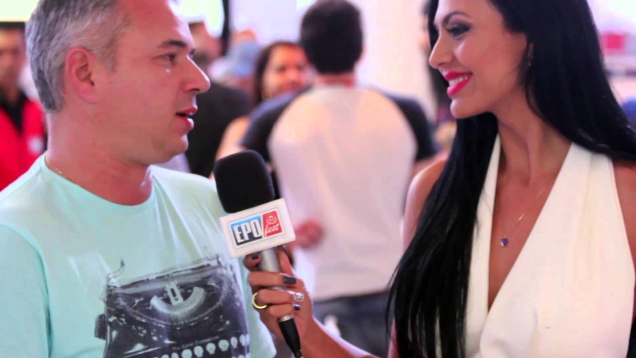 EPO TV - Apresentador da RPC TV, Wilson Soler prestigia Torneio para Imprensa