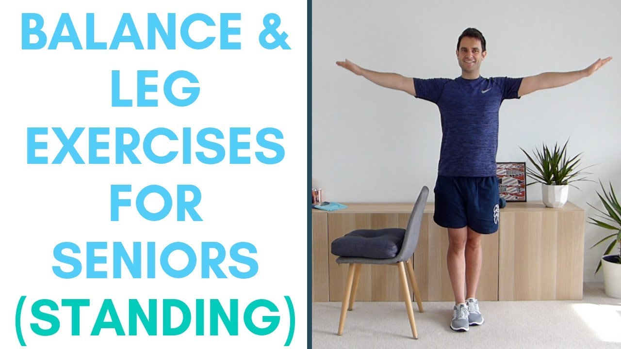 Challenging Balance and Leg Exercises For Seniors (18 Mins) | More Life Health