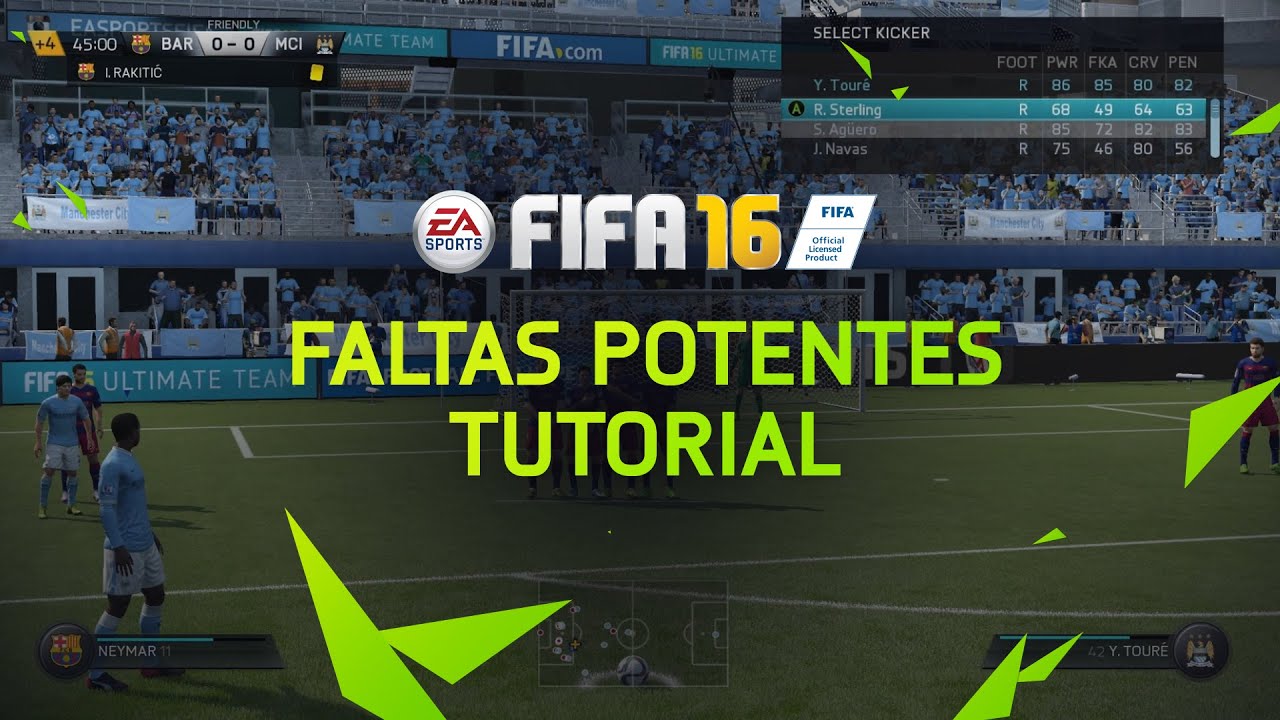 FIFA 16 - Tutorial - Faltas Potentes