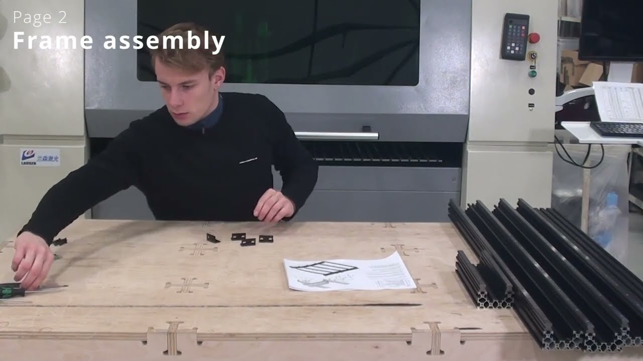 Piranha LEAD-screw CNC - full assembly