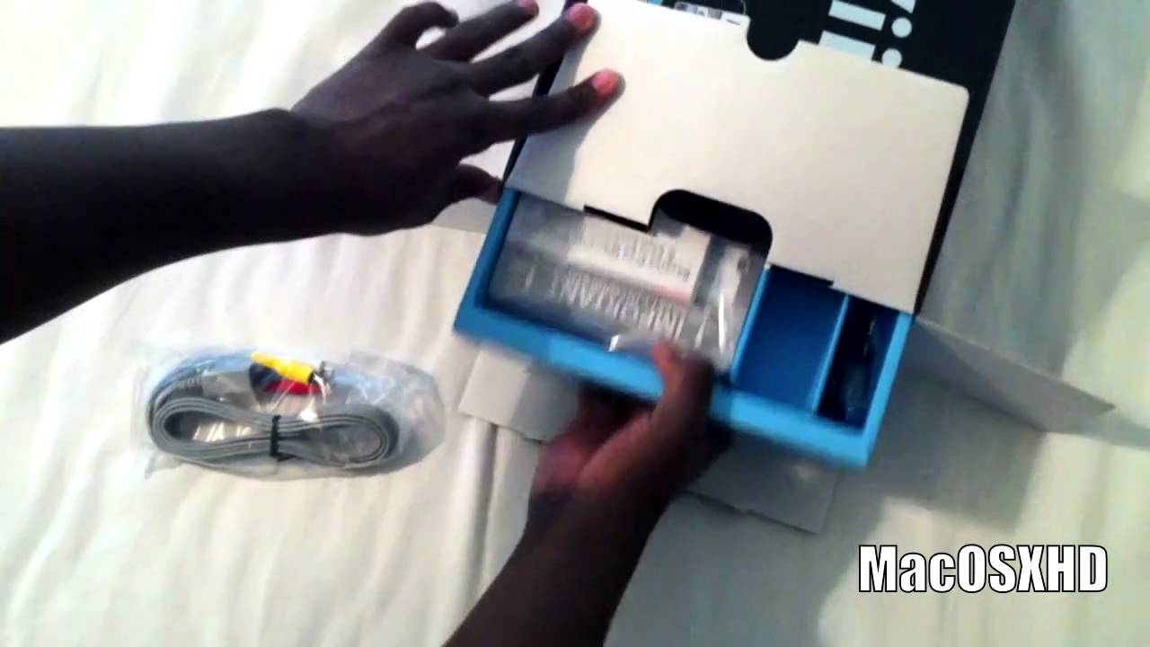 Black Nintendo Wii Unboxing!