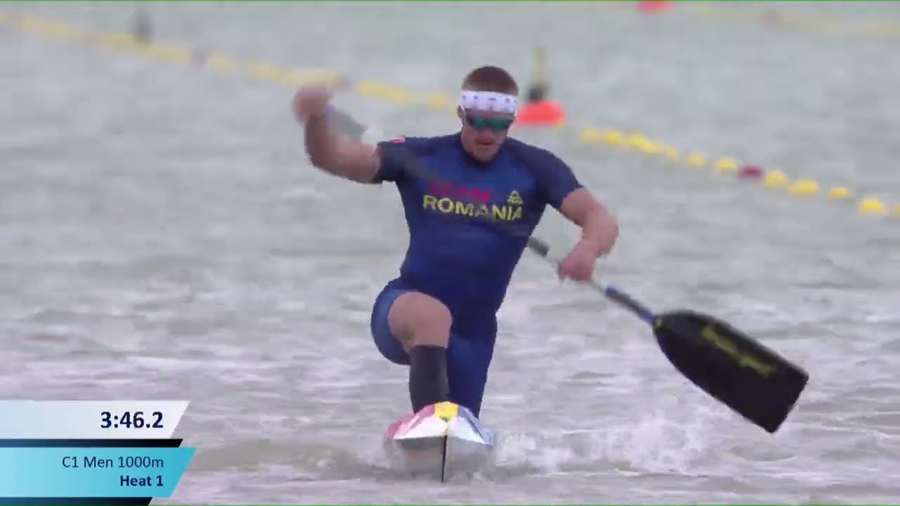 Men's C1 1000m Heat 1 /  2023 ICF Sprint & Paracanoe World Cup Szeged