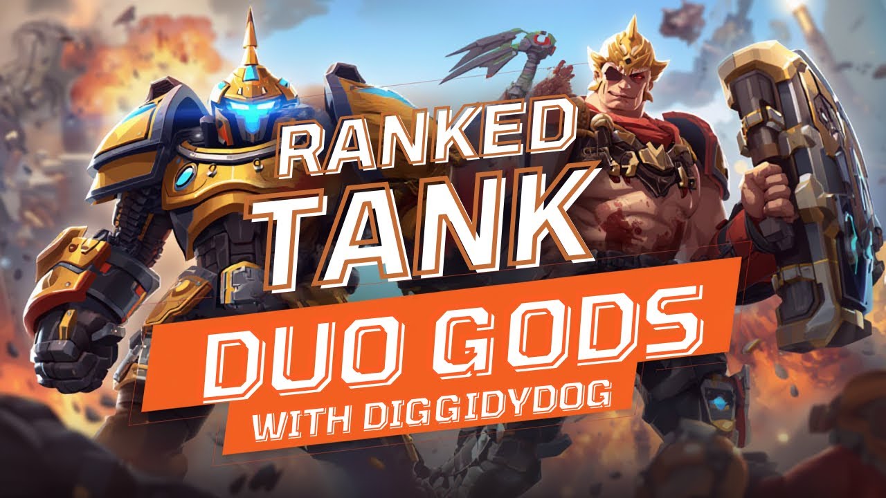 HUHDEWKIN MARVEL RIVALS RANKED TANK DUO GODS WITH DIGGIDYDOG