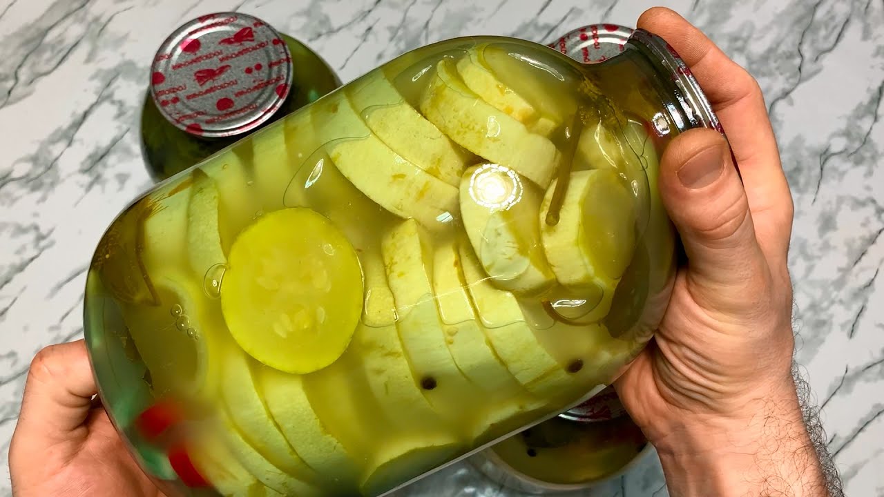 КВАШЕНЫЕ, ХРУСТЯЩИЕ КАБАЧКИ НА ЗИМУ. Без уксуса. Без сахара. Просто и вкусно!