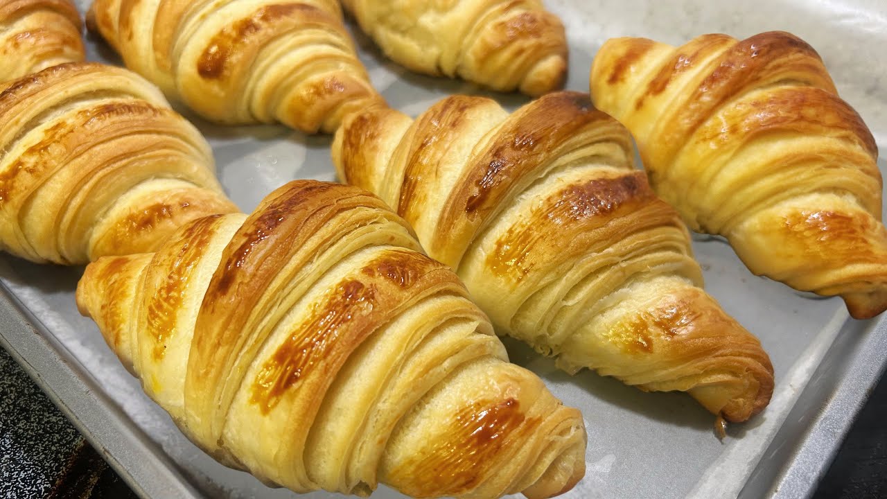 Breakfast Pastries That Will Impress Your Guests! No Eggs! Delicious and Easy Croissant Recipe
