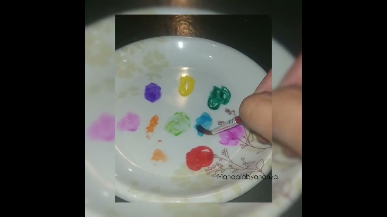 Holi special #holivibes colour of festival #HoliMandala