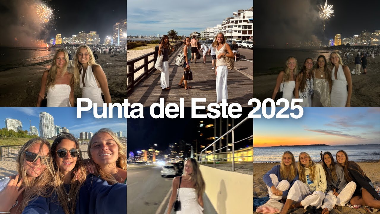 Año nuevo con amigos en Punta del Este || VLOG (Parte 1)