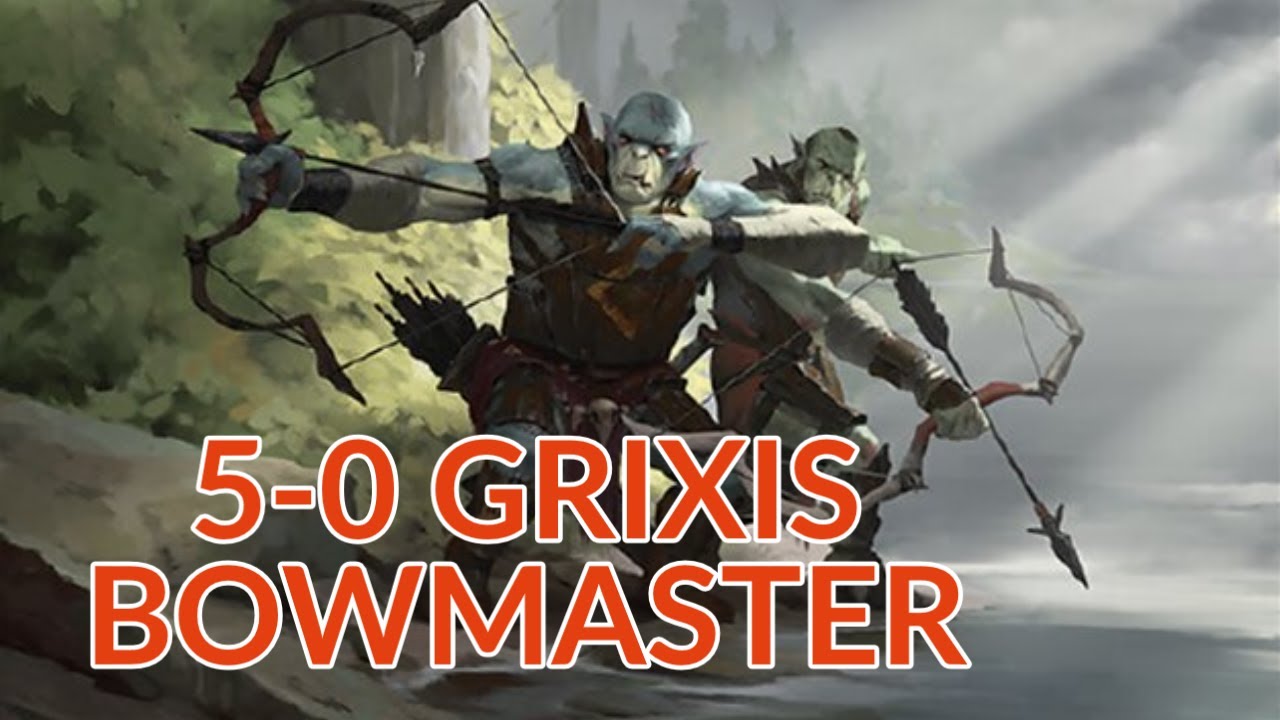 GRIXIS BOWMASTER 5-0 TROPHY RUN!