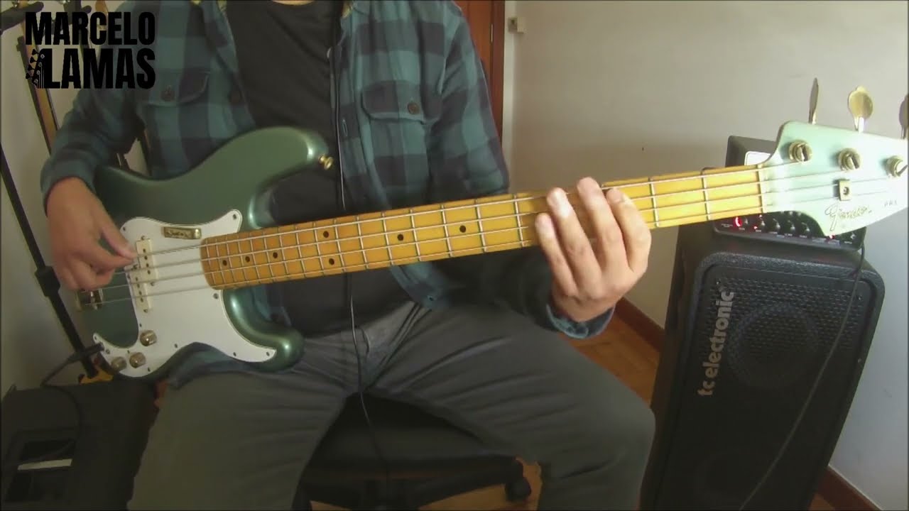 NIK KERSHAW - The Riddle (Bass Cover) - Fender Precision Special 80