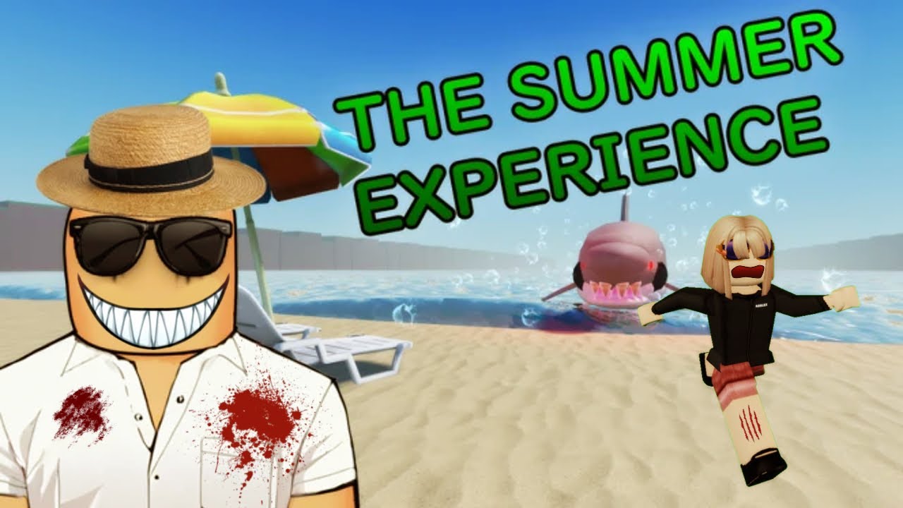UNE BARMAID QUI SE FAIT POURSUIVRE PAR UN REQUIN ! 🦈 (Roblox The Summer Experience)