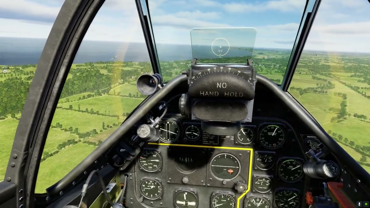 DCS Series - Combat landing P51