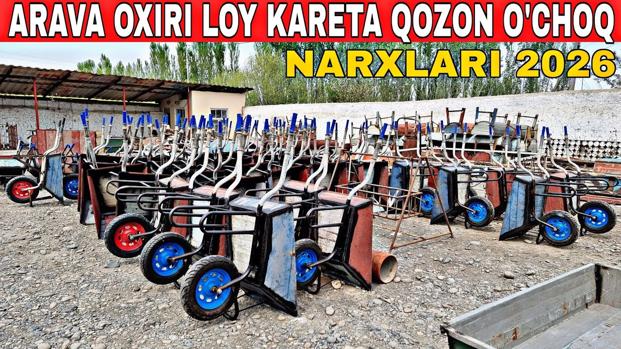 ARAVALAR MOL OXIR QO'Y OXIR LOY KARETA QOZON O'CHOQ 2026