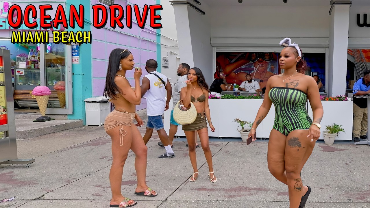 A Walk Down Ocean Drive – South Beach, Miami Vibes