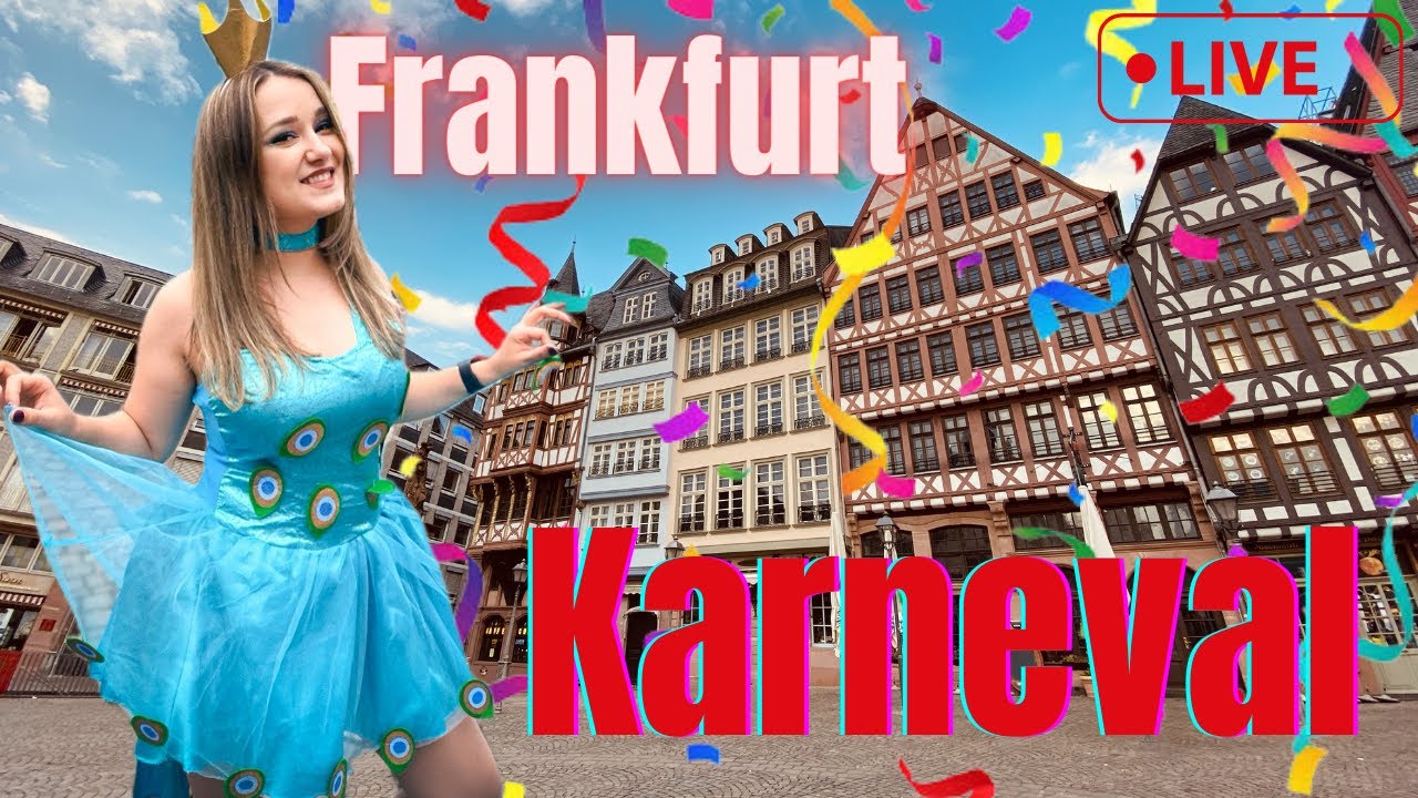 KARNEVAL 2024 in FRANKFURT - der Römer wird gestürmt mit @halloalexa