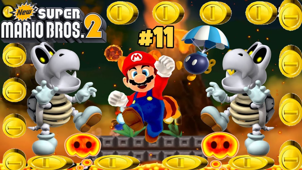 New Super Mario Bros 2 -🔥ÇA BRÛLE🔥- Épisode 11 - Let's Play FR